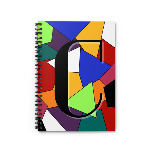 "C" Spiral Notebook - Ruled Line