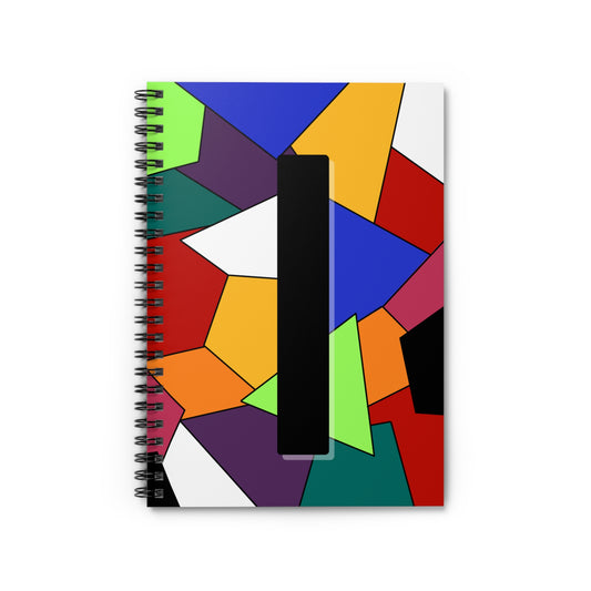 "I" Spiral Notebook - Ruled Line