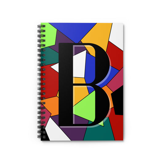 "B" Spiral Notebook - Ruled Line