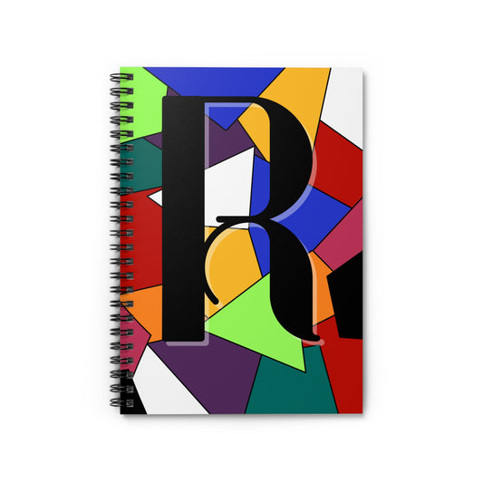 "R" Spiral Notebook - Ruled Line