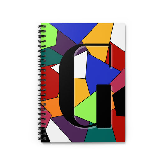 "G" Spiral Notebook - Ruled Line