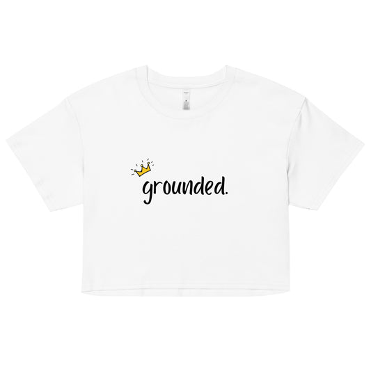 "Grounded" Crop Top